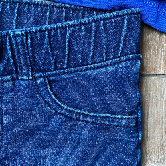 Girls Ocean Shark Graphic Tank & Shorts Outfit Bundled Set - Picture 5 of 14